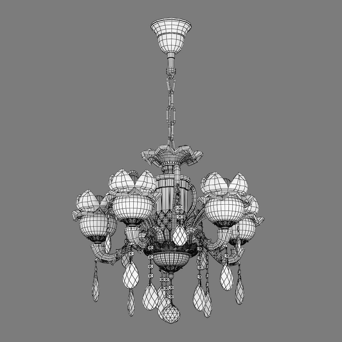MD 89360-5 Osgona Chandelier 3D model_5