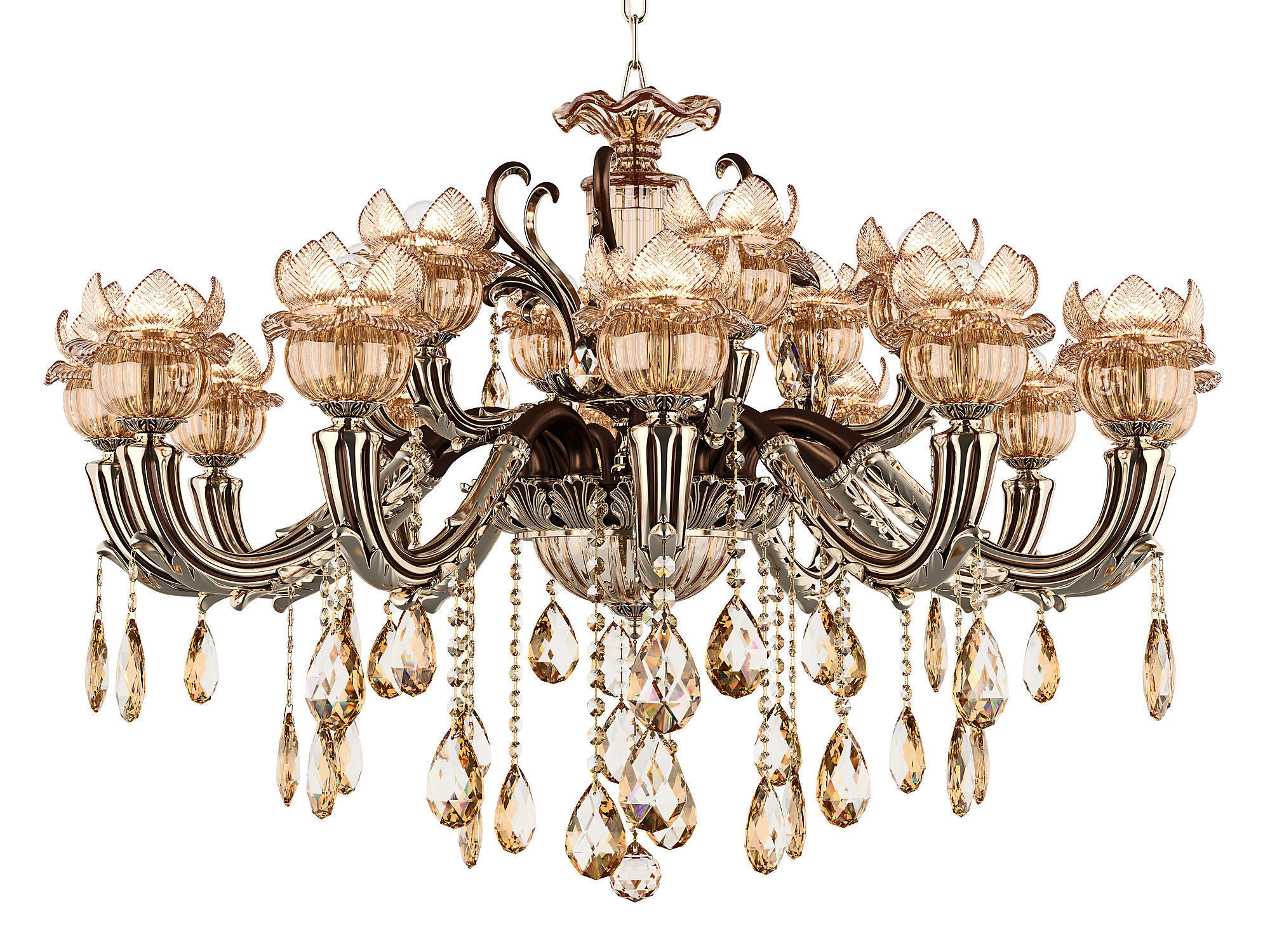 MD 89360-12-6 Osgona Chandelier 3D model_1