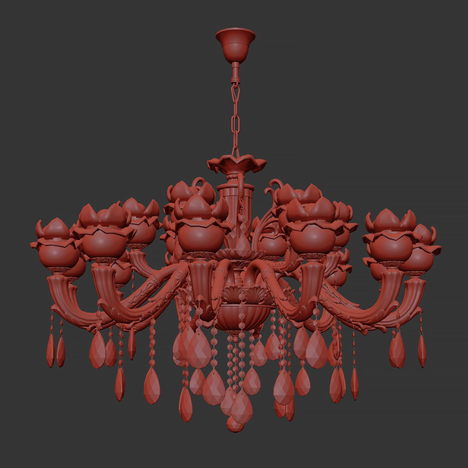 MD 89360-12-6 Osgona Chandelier 3D model_8
