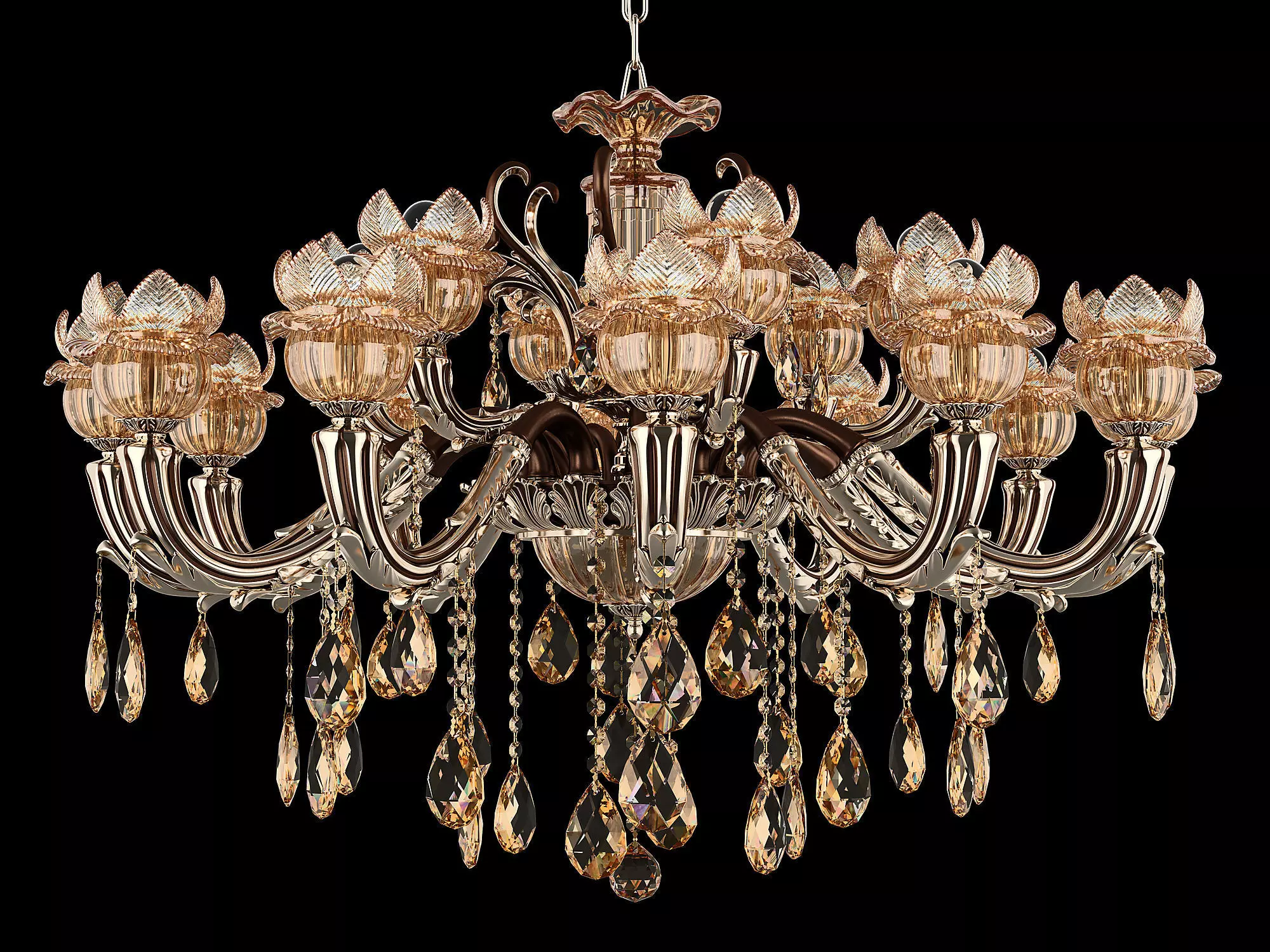 MD 89360-12-6 Osgona Chandelier 3D model_0