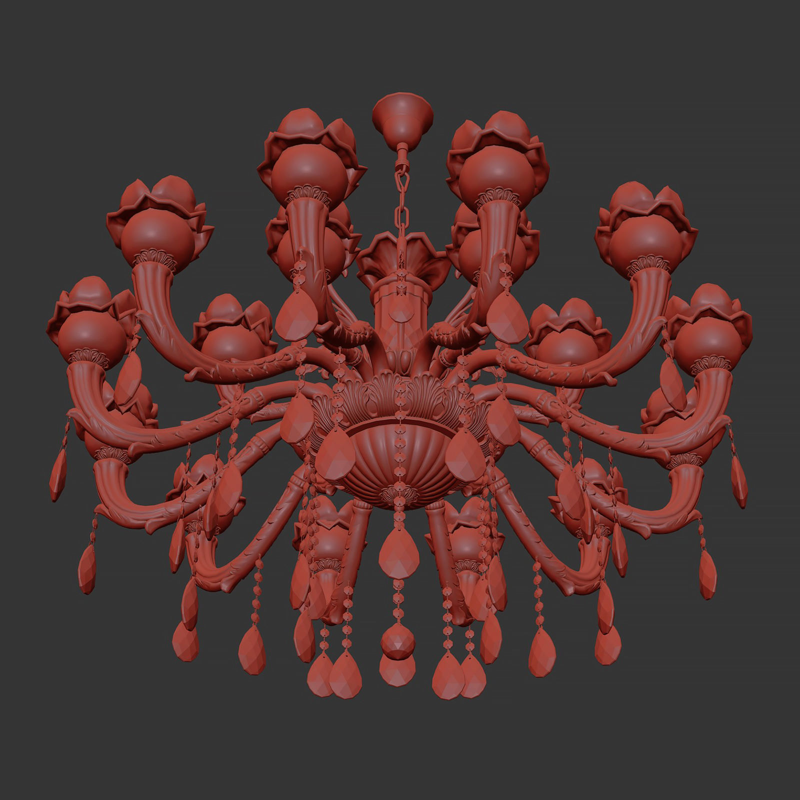 MD 89360-12-6 Osgona Chandelier 3D model_9