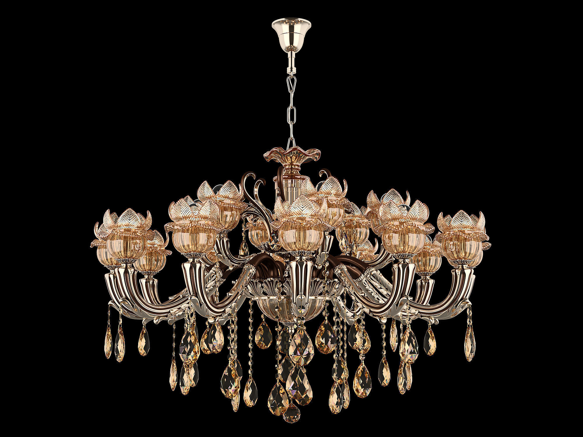 MD 89360-12-6 Osgona Chandelier 3D model_2