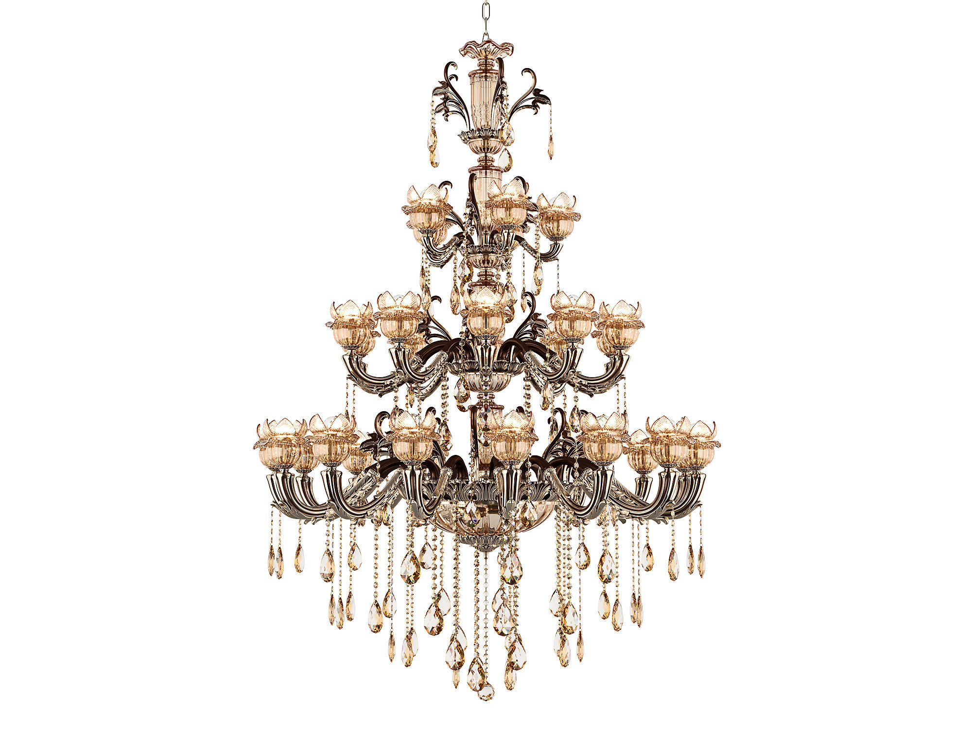 MD 89360-34 Osgona Chandelier 3D model_1