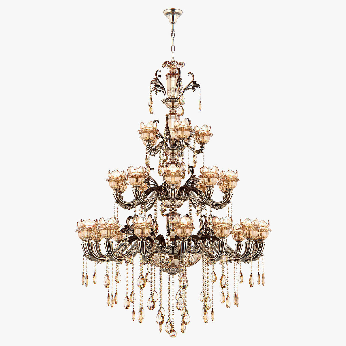 MD 89360-34 Osgona Chandelier 3D model_11