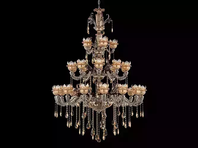MD 89360-34 Osgona Chandelier 3D model