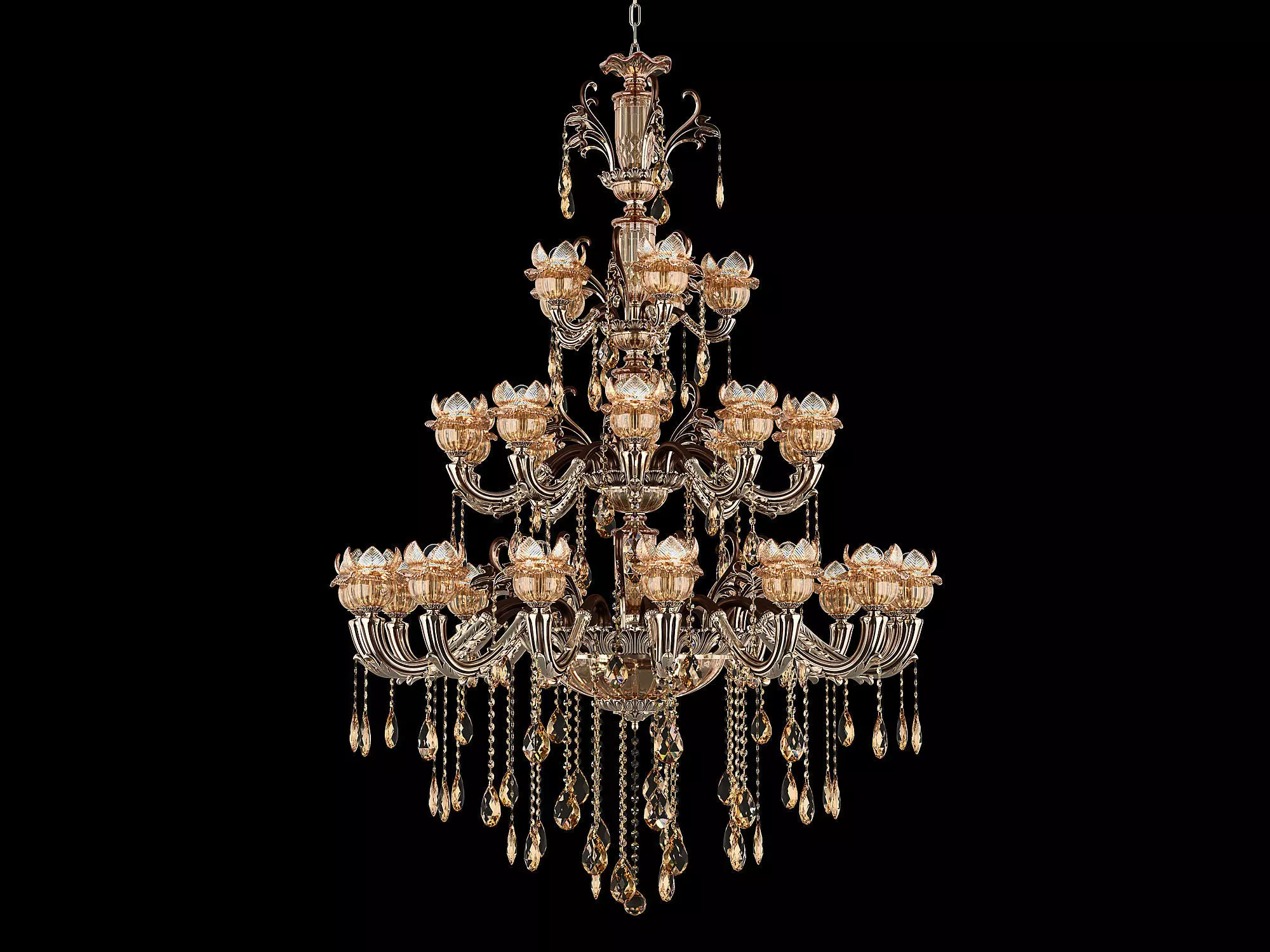 MD 89360-34 Osgona Chandelier 3D model_0