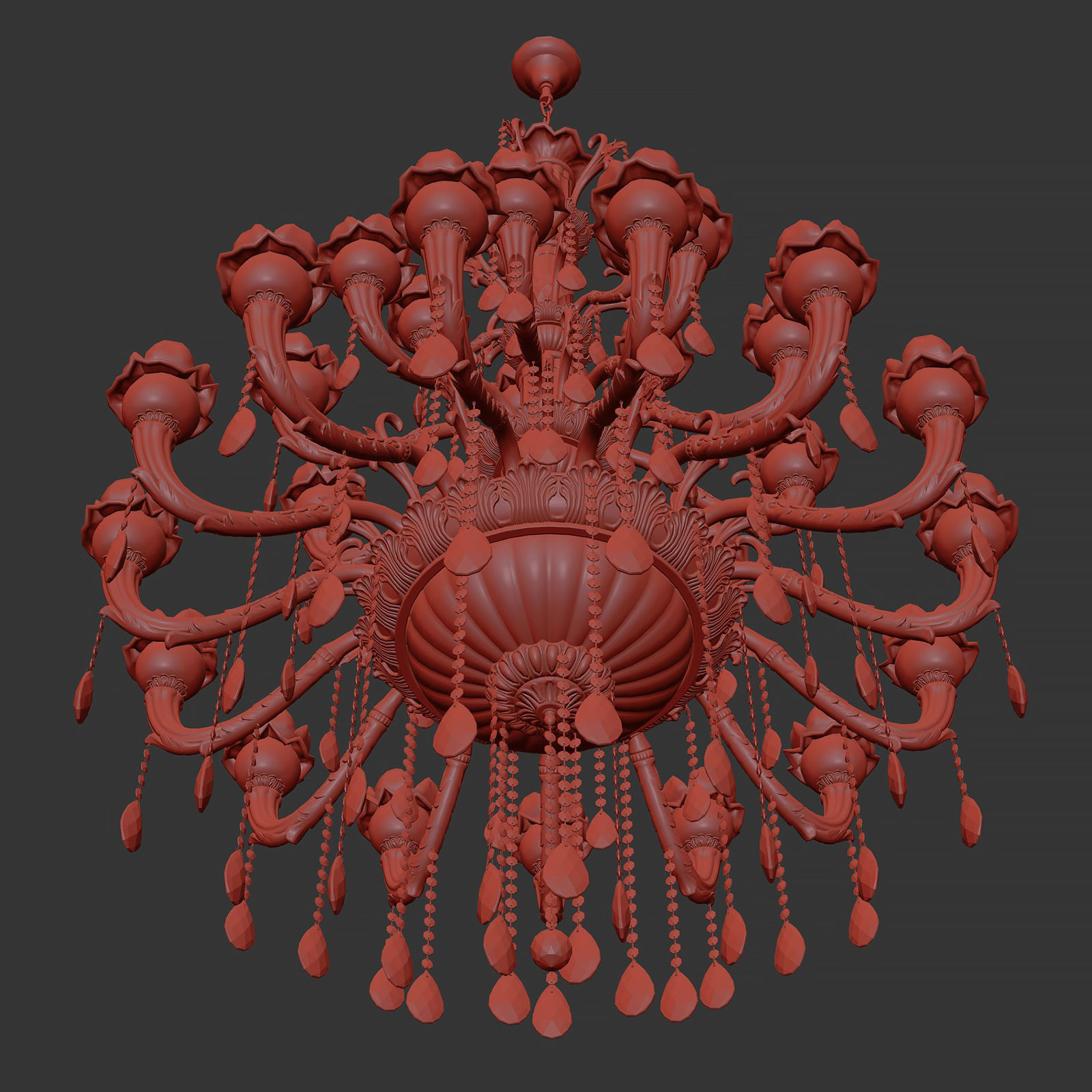 MD 89360-34 Osgona Chandelier 3D model_9