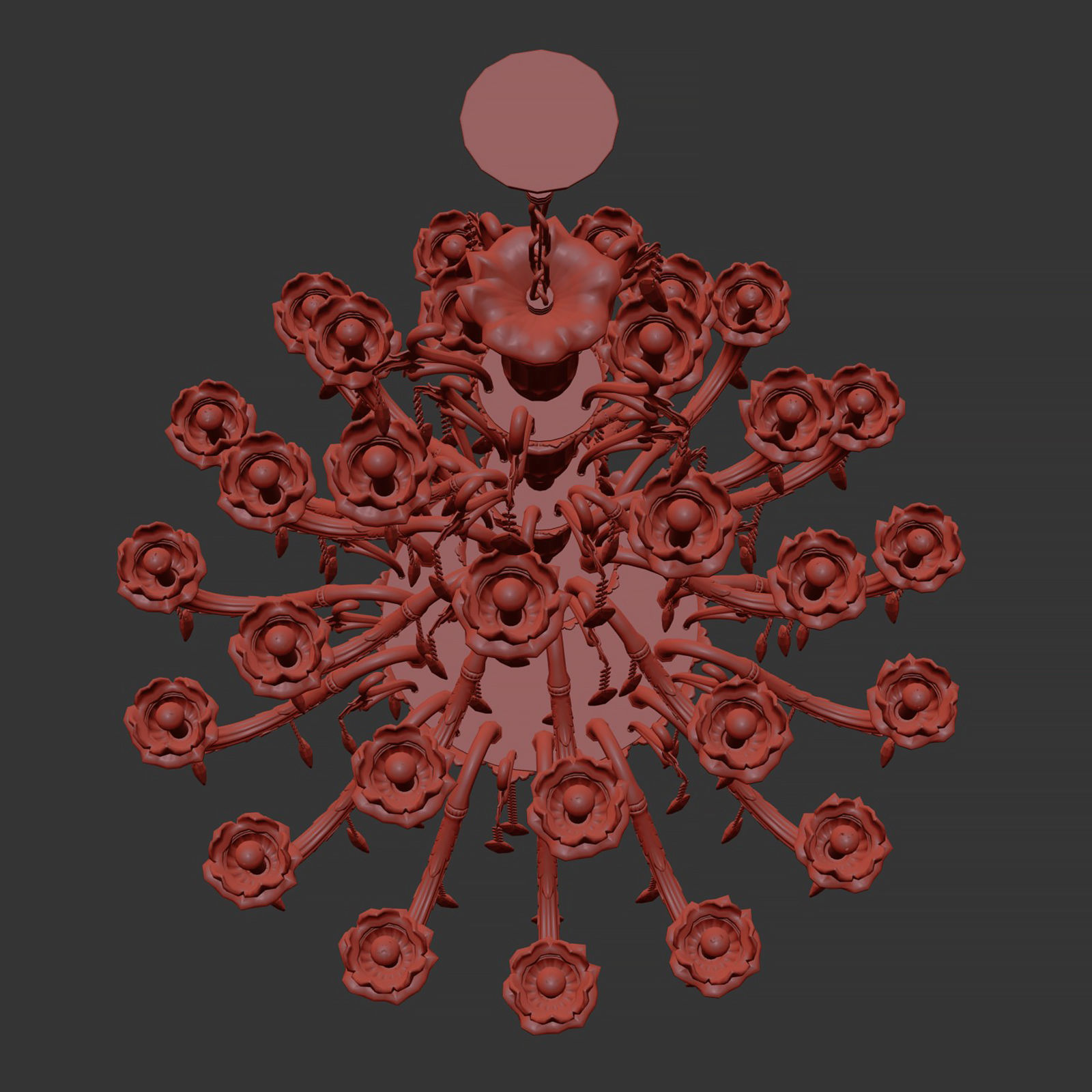 MD 89360-34 Osgona Chandelier 3D model_10