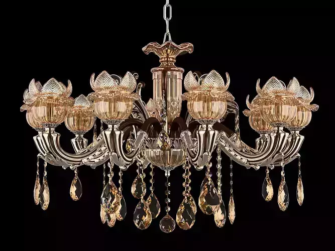 MD 89360-10 Osgona Chandelier 3D model