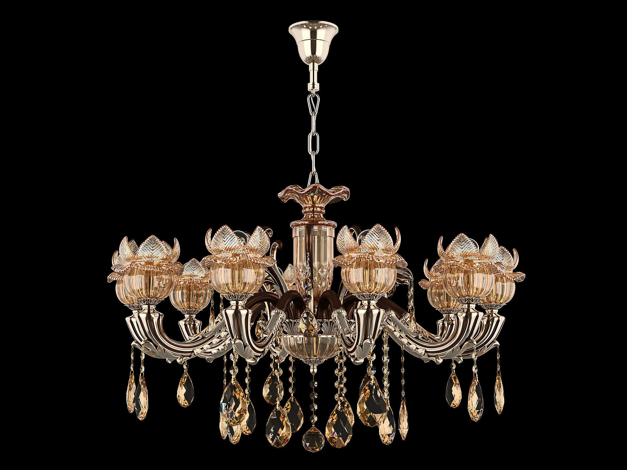 MD 89360-10 Osgona Chandelier 3D model_2