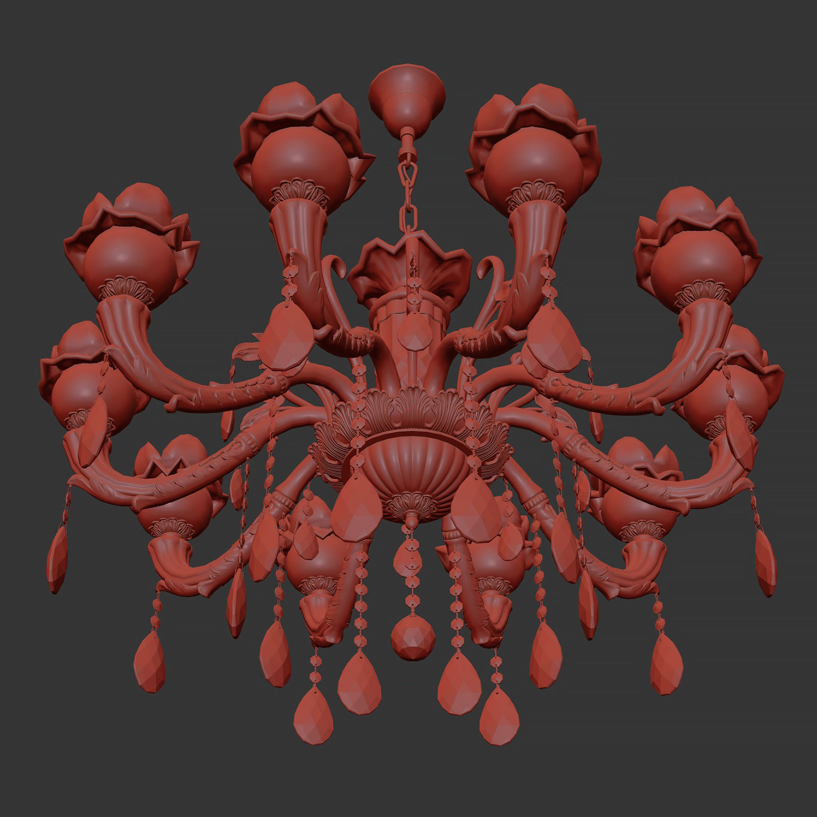 MD 89360-10 Osgona Chandelier 3D model_9