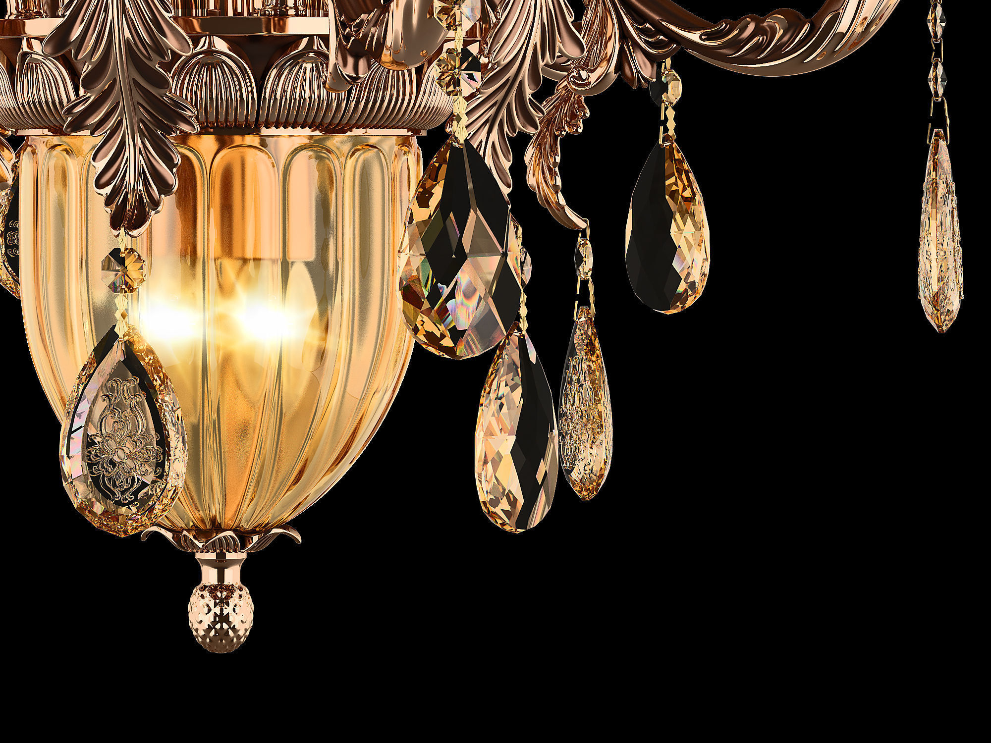 MD 89350-6-2 Osgona Chandelier 3D model_4