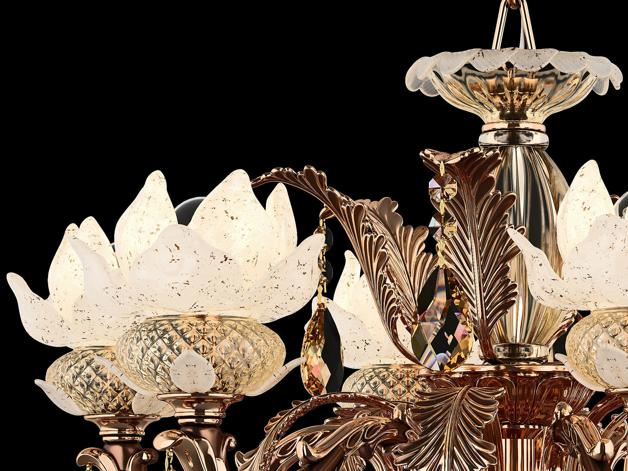 MD 89350-6-2 Osgona Chandelier 3D model_3