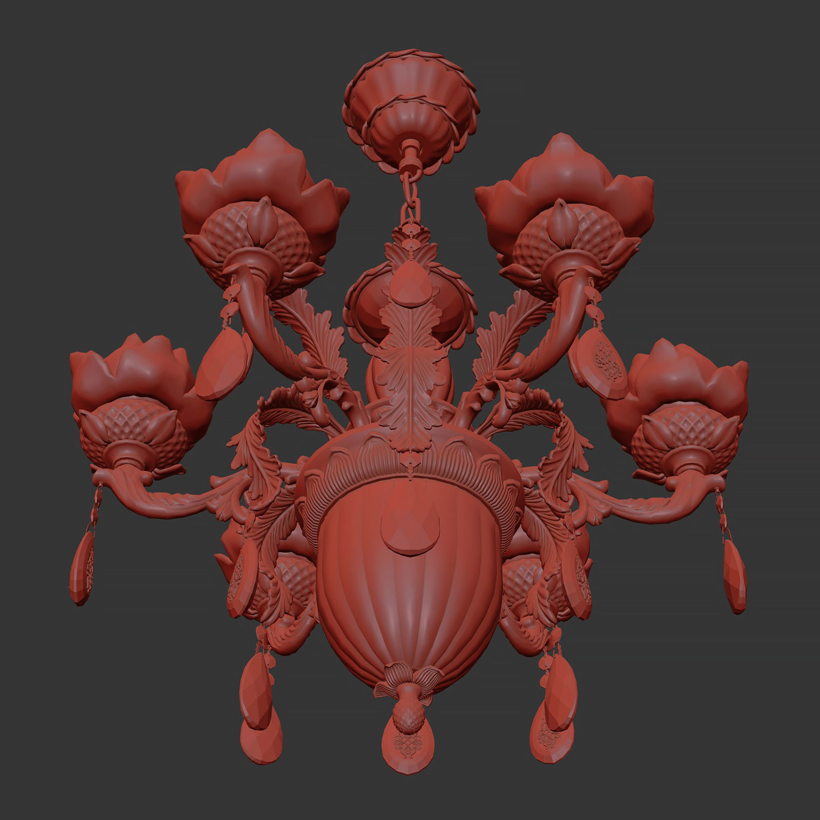 MD 89350-6-2 Osgona Chandelier 3D model_9