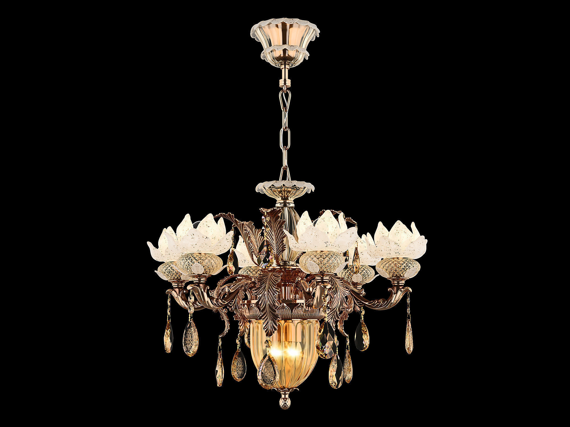 MD 89350-6-2 Osgona Chandelier 3D model_2