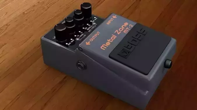 Boss MT-2 3D model