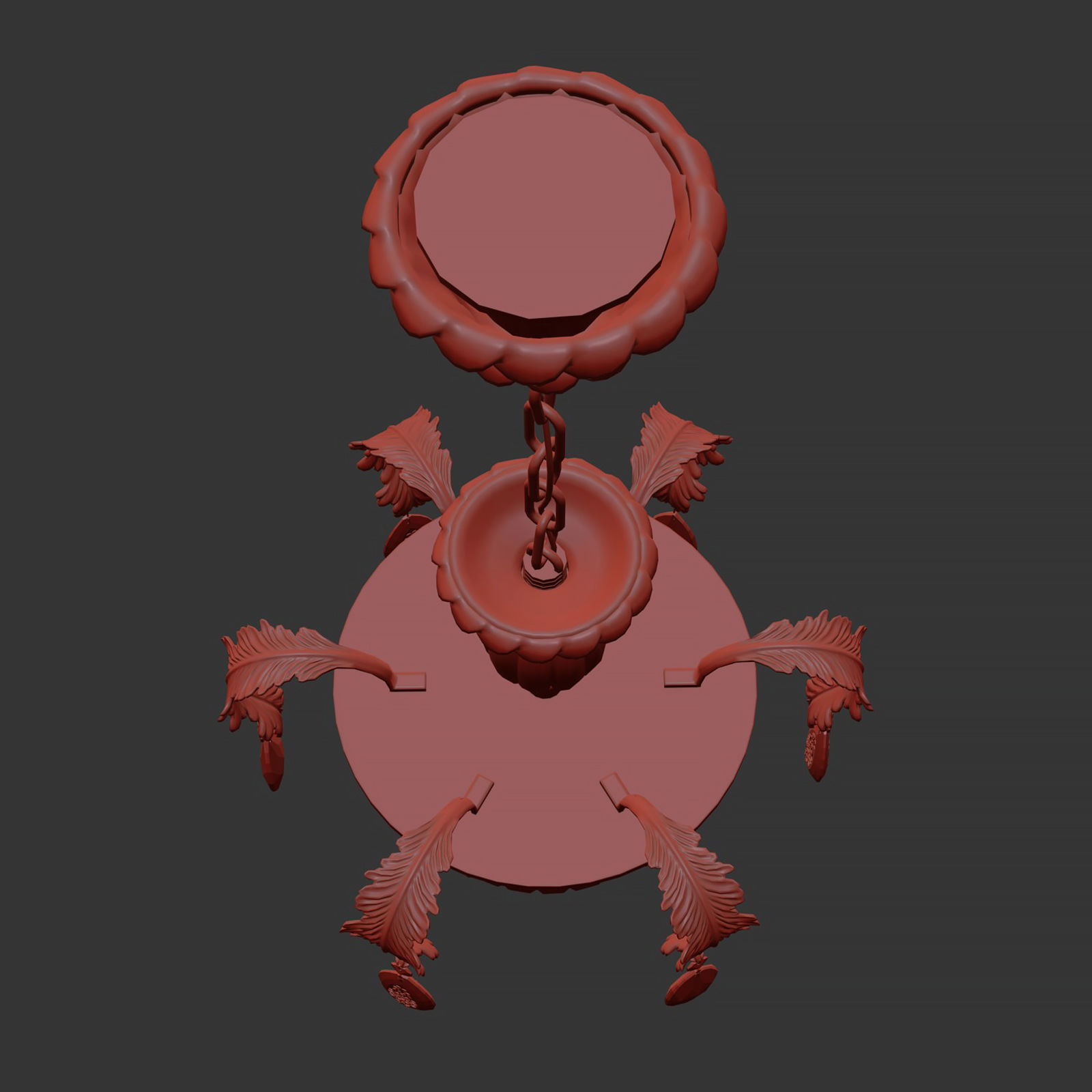 MD 89350-3 Osgona Chandelier 3D model_10