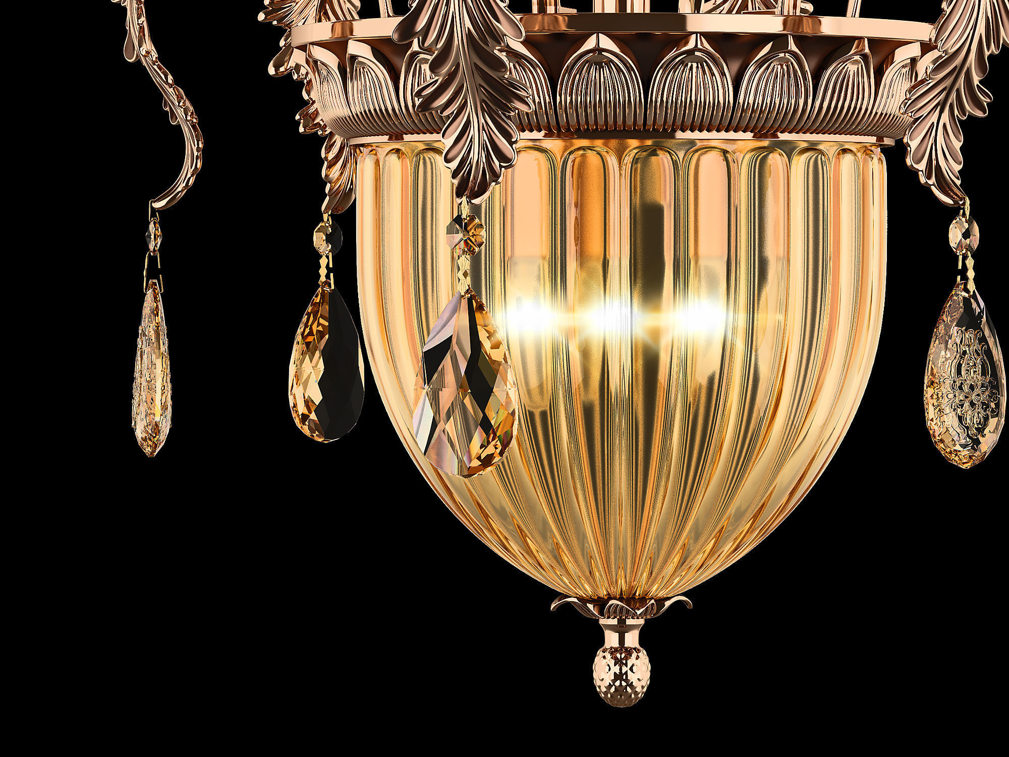 MD 89350-3 Osgona Chandelier 3D model_4