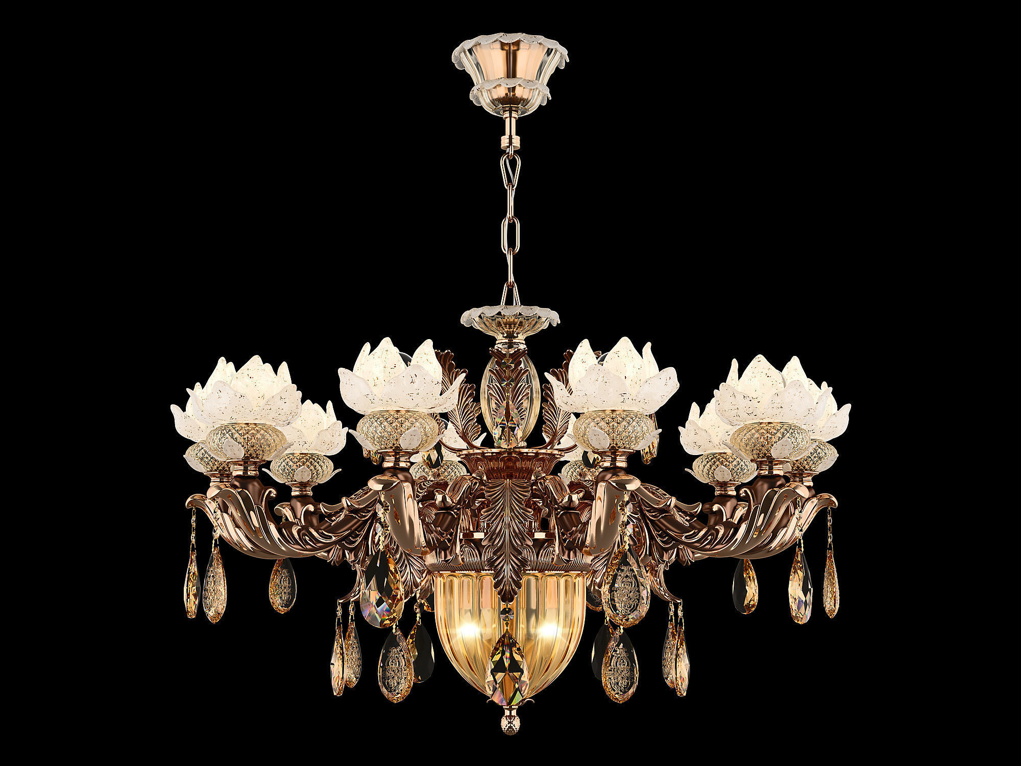 MD 89350-10-2 Osgona Chandelier 3D model_2