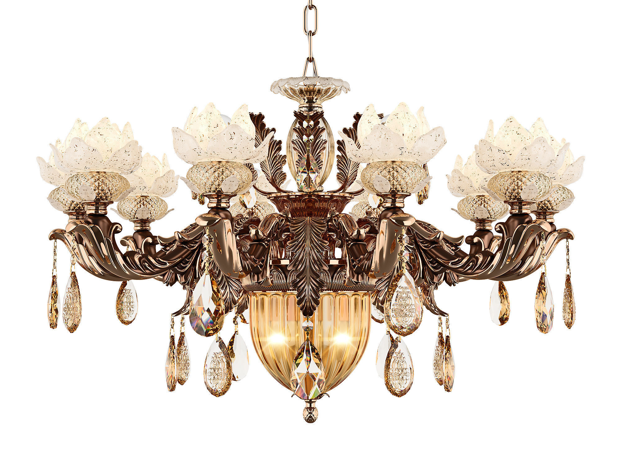 MD 89350-10-2 Osgona Chandelier 3D model_1
