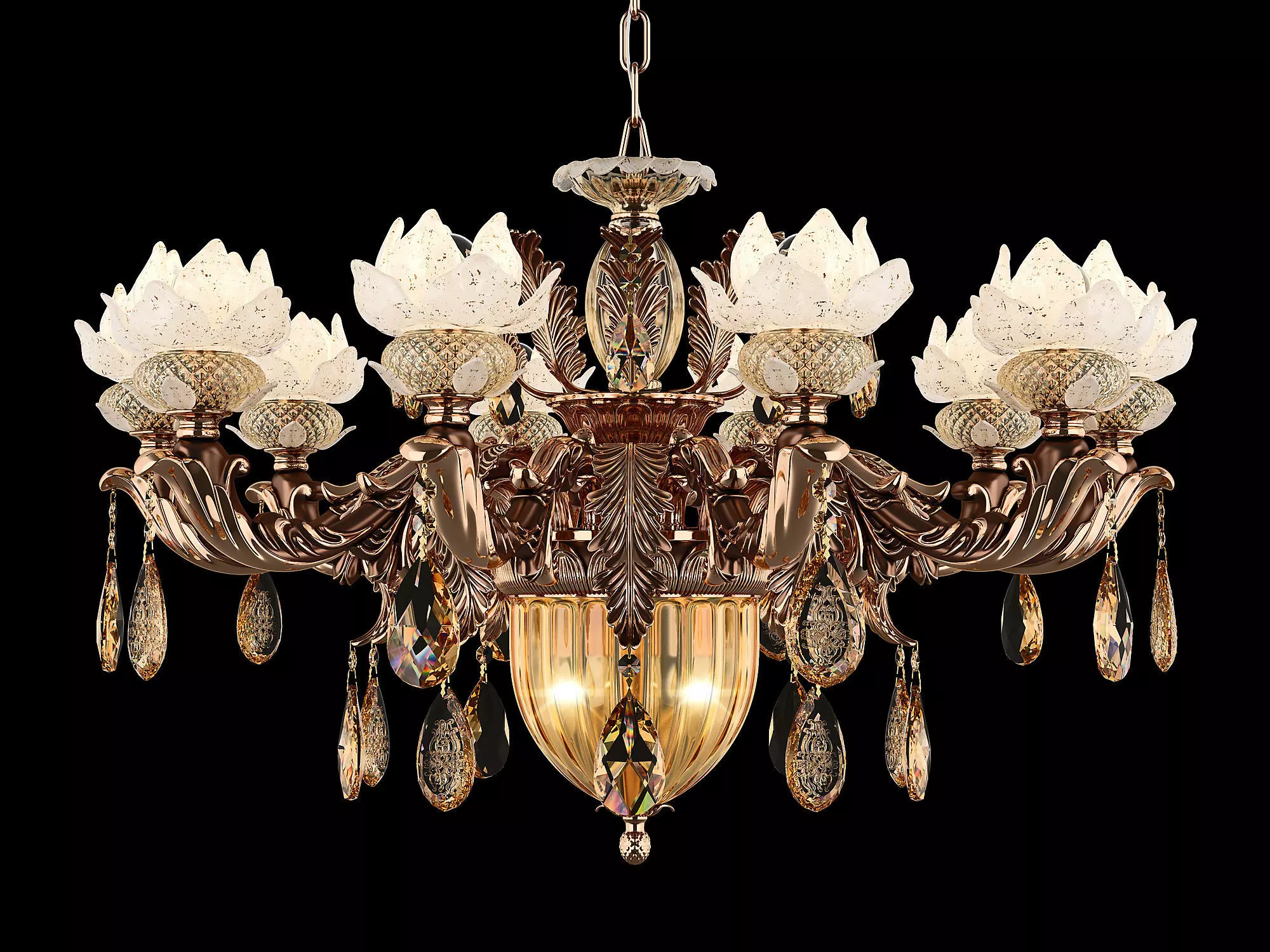 MD 89350-10-2 Osgona Chandelier 3D model_0