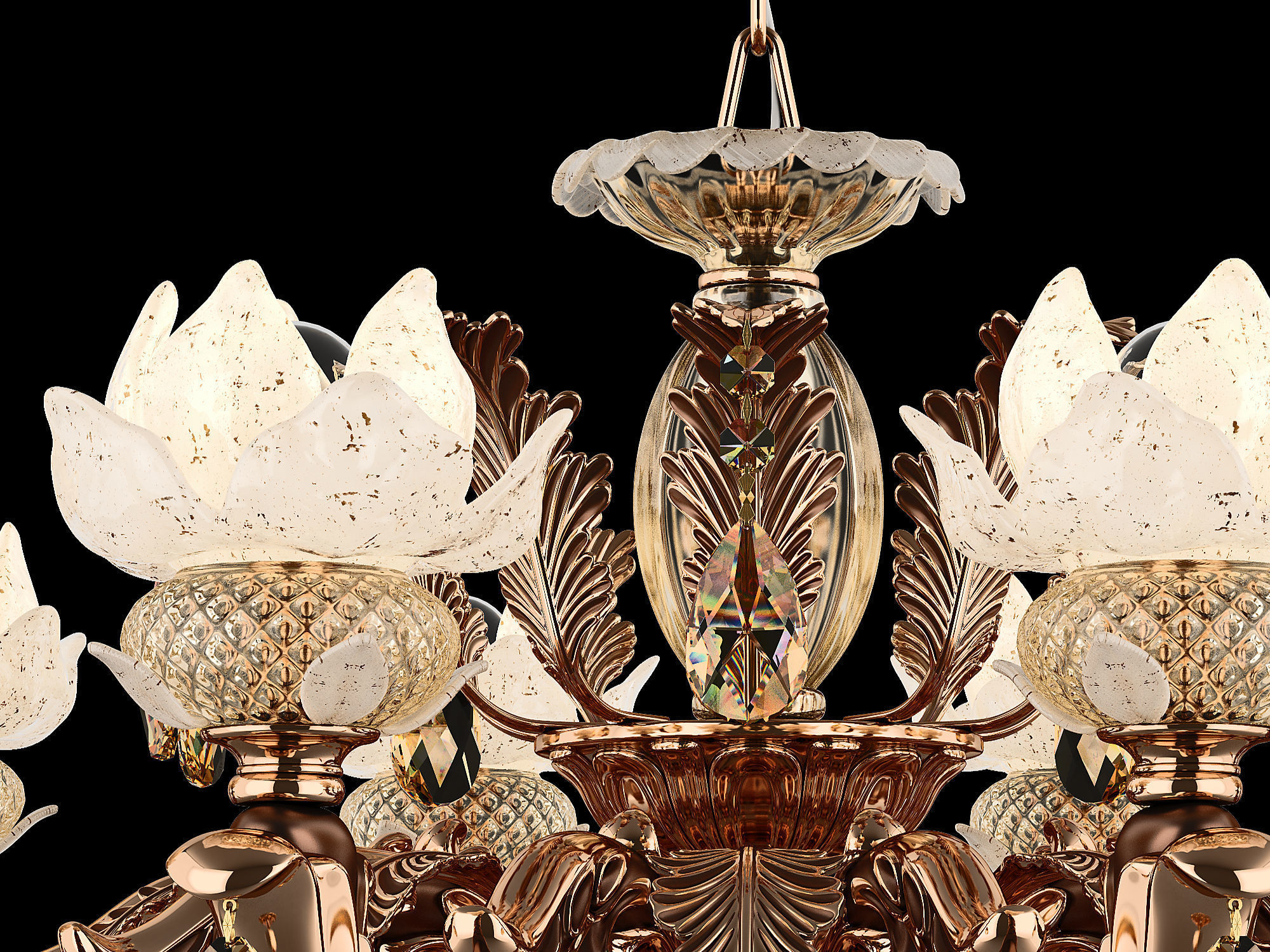 MD 89350-10-2 Osgona Chandelier 3D model_3