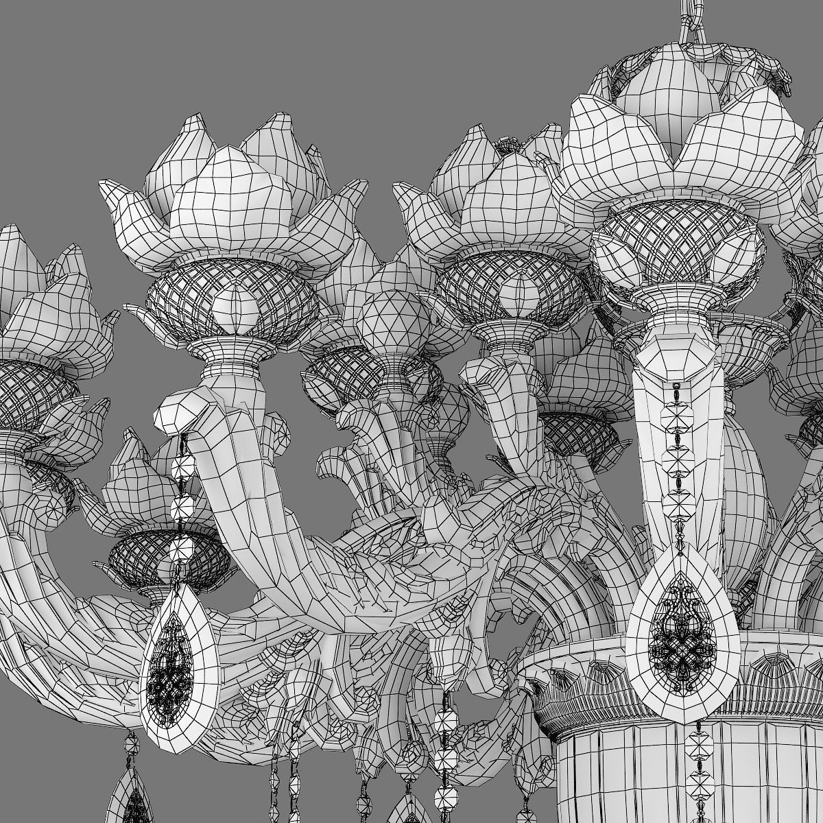 MD 89350-12-6-2 Osgona Chandelier 3D model_7