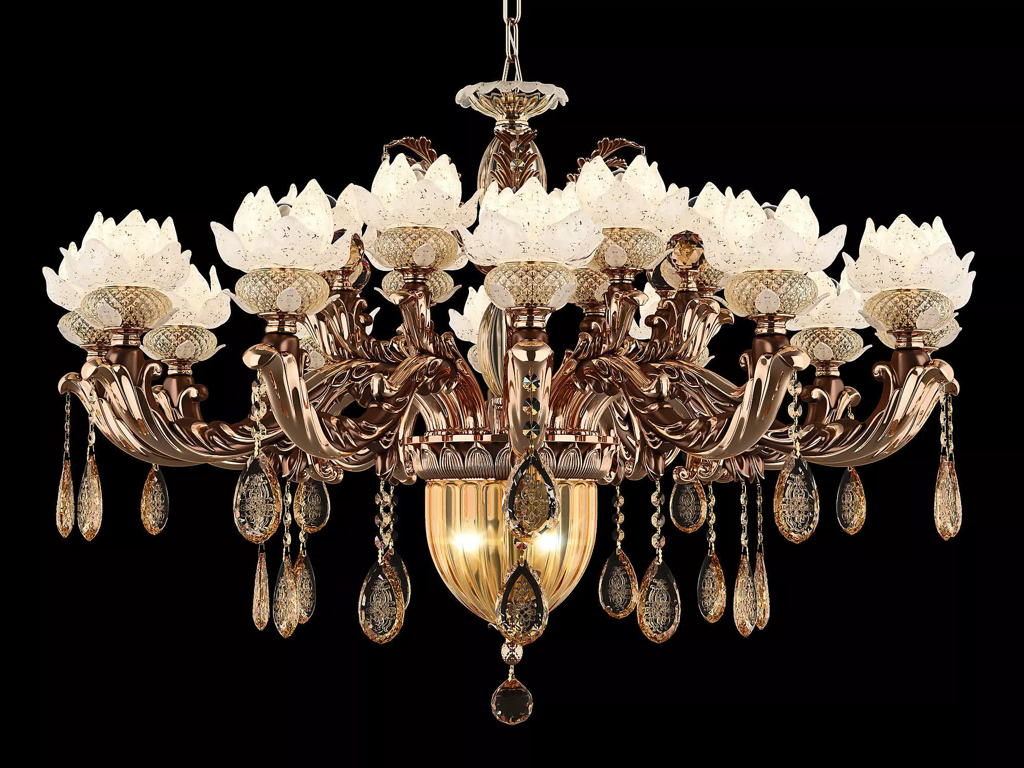 MD 89350-12-6-2 Osgona Chandelier 3D model_0