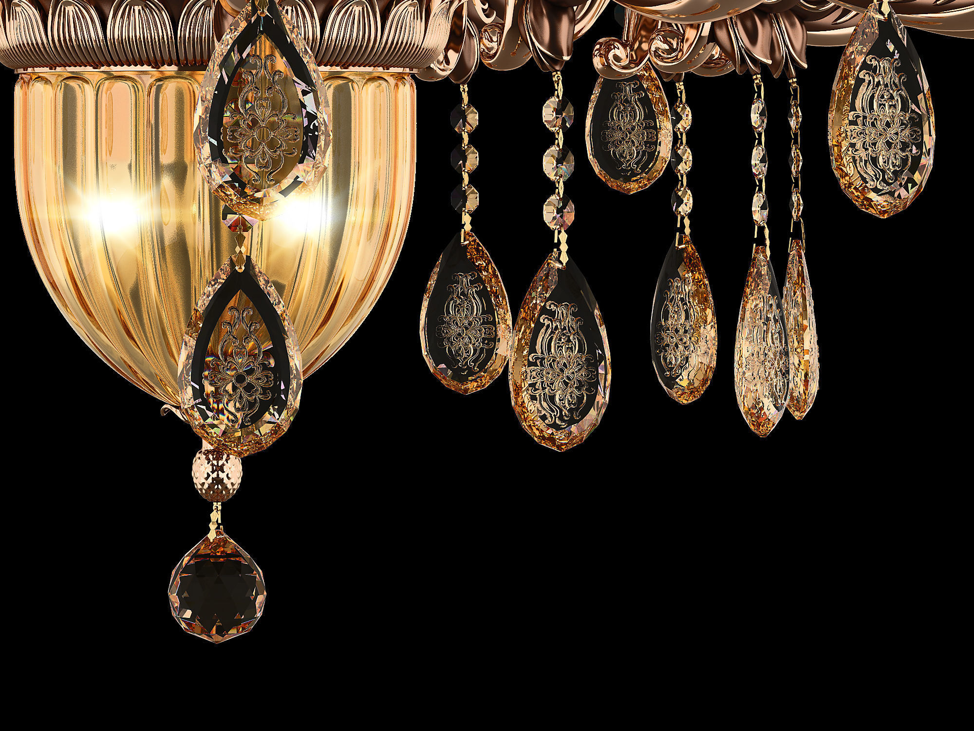 MD 89350-12-6-2 Osgona Chandelier 3D model_4