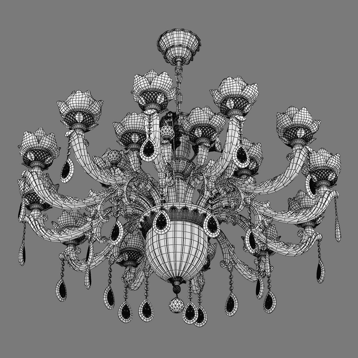 MD 89350-12-6-2 Osgona Chandelier 3D model_6