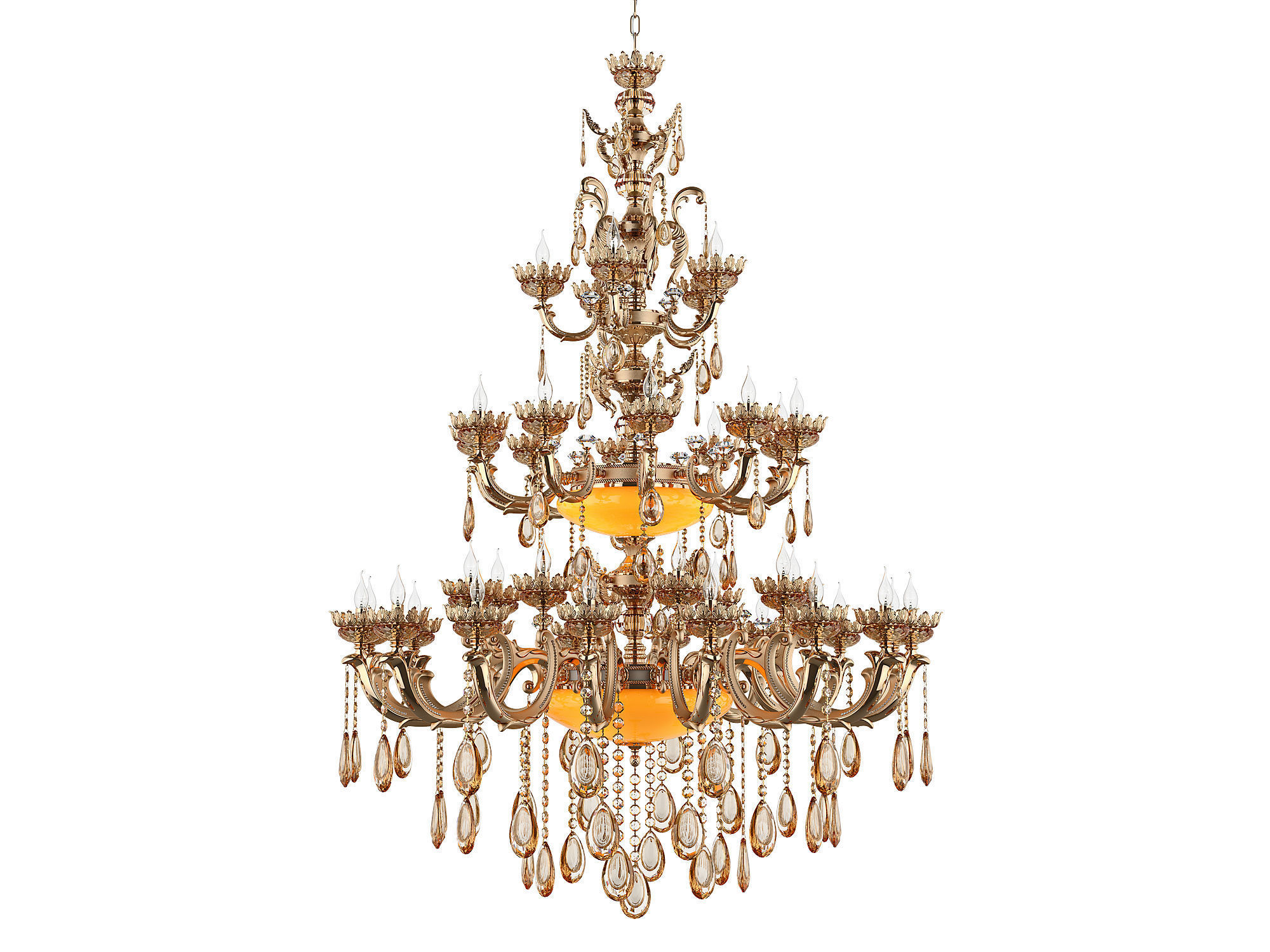 MD 89325-46 Osgona Chandelier 3D model_1