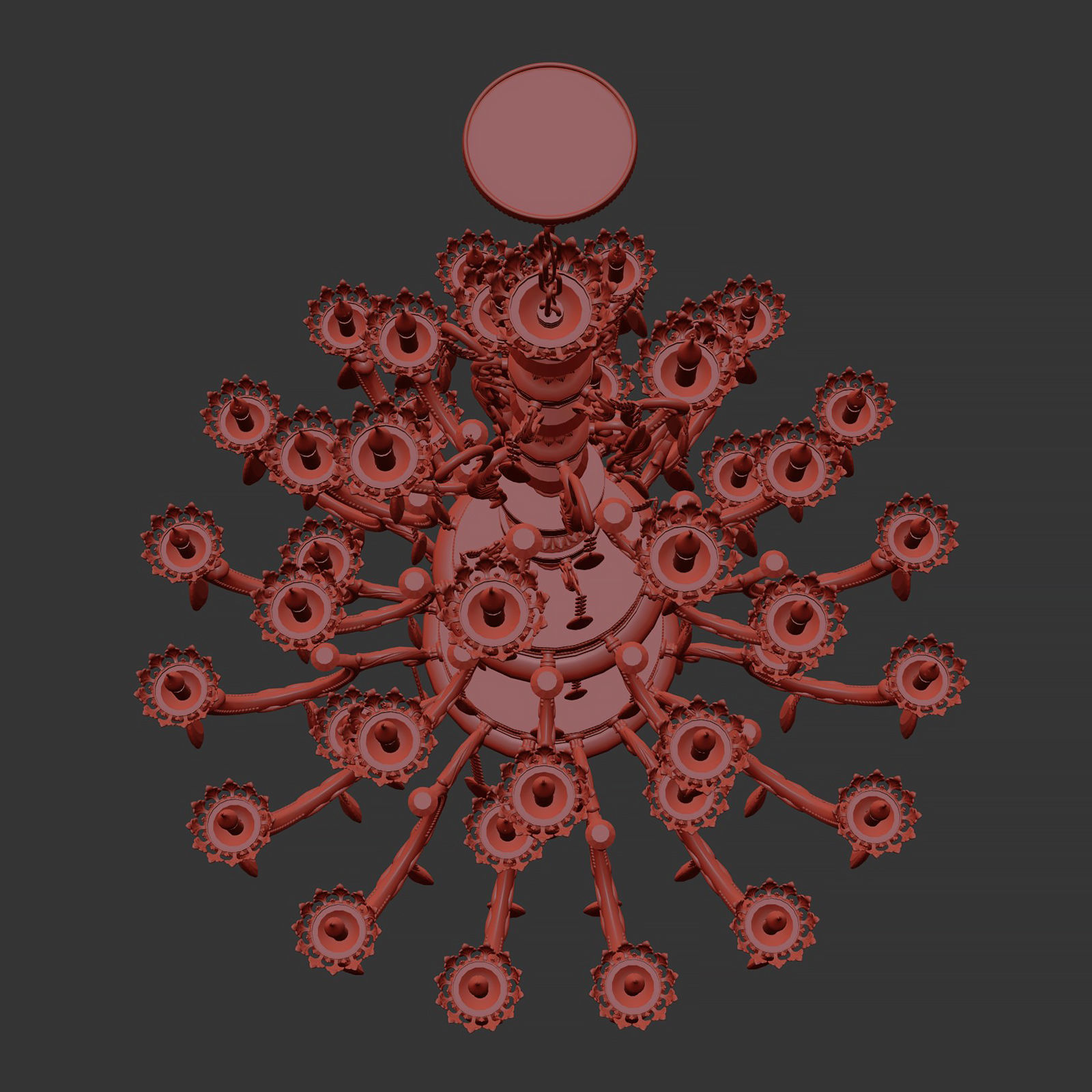 MD 89325-46 Osgona Chandelier 3D model_10