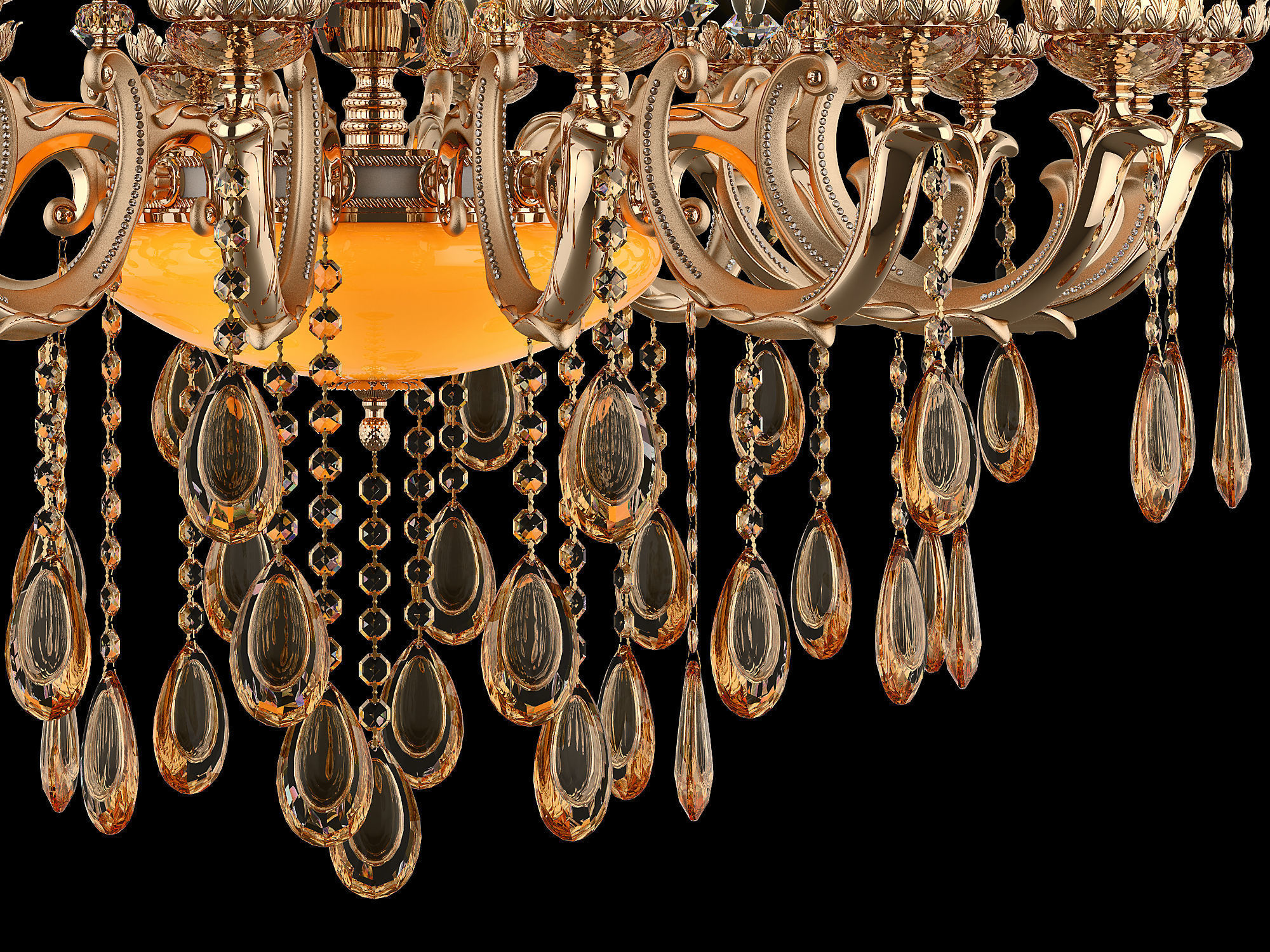 MD 89325-46 Osgona Chandelier 3D model_4