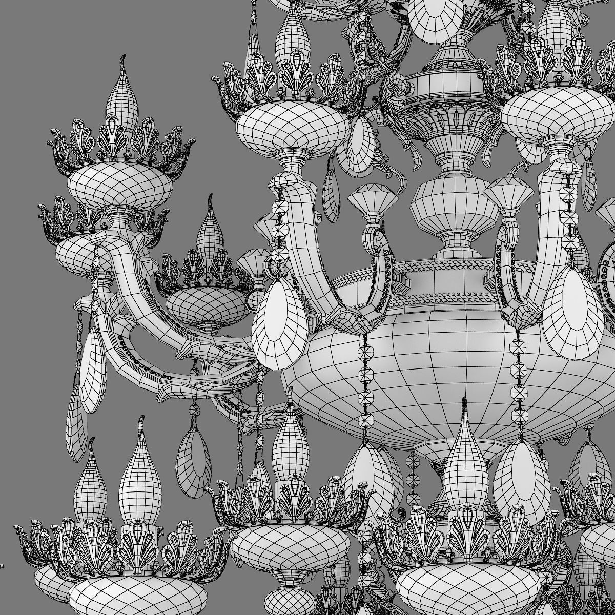 MD 89325-46 Osgona Chandelier 3D model_7