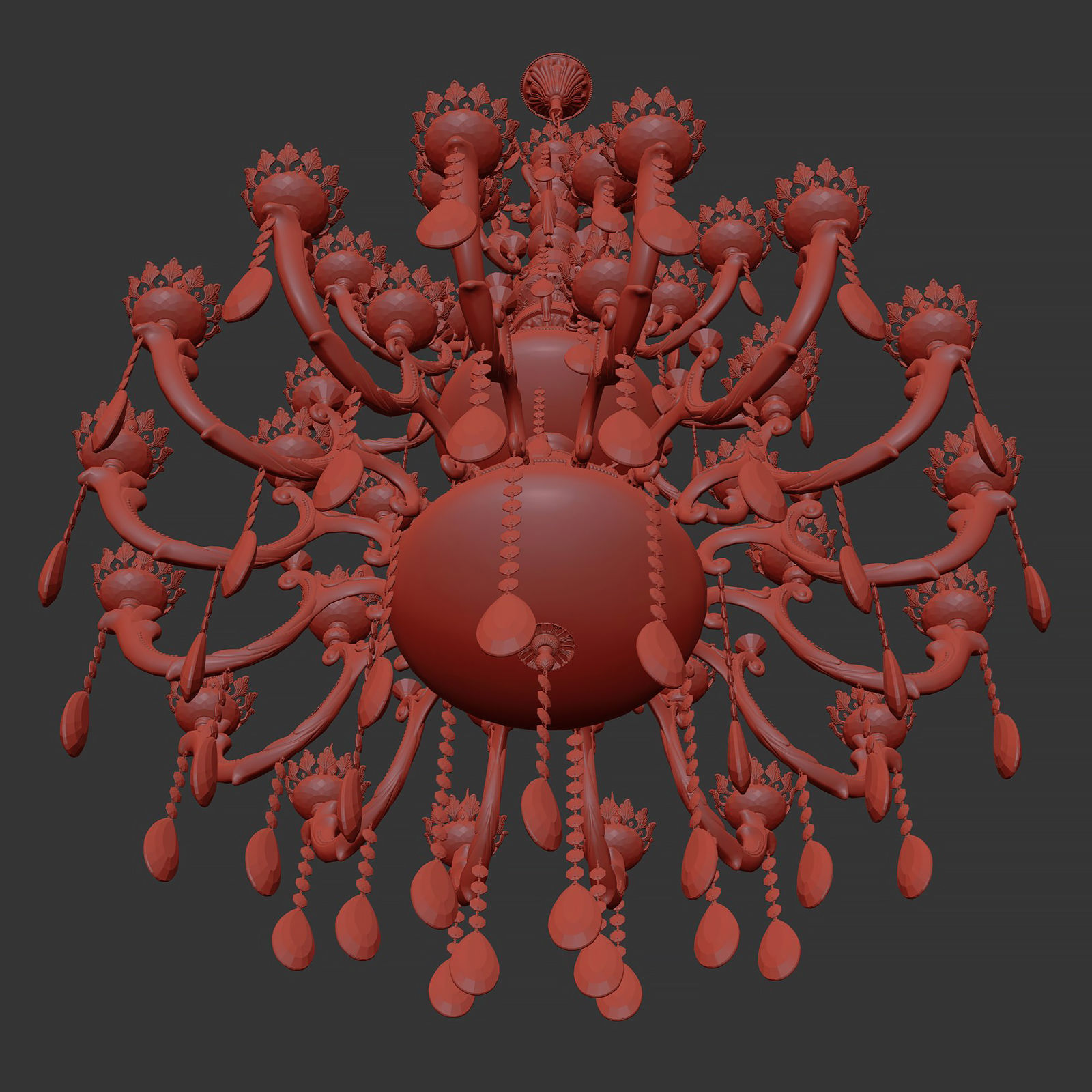 MD 89325-46 Osgona Chandelier 3D model_9