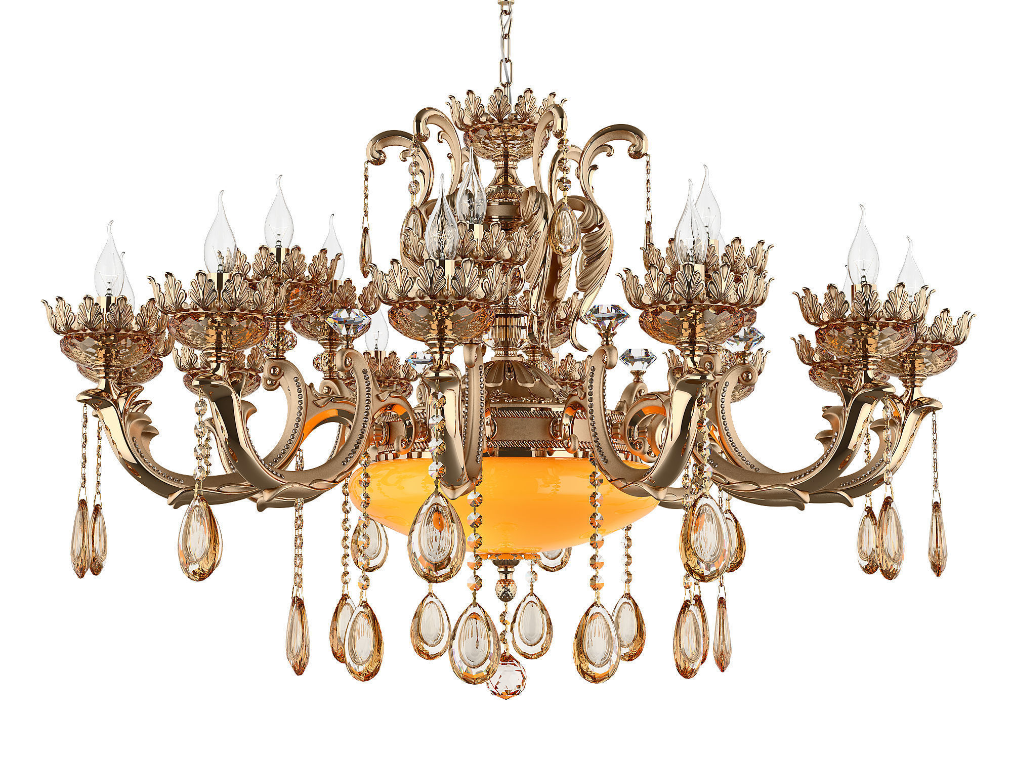 MD 89325-12-6-3 Osgona Chandelier 3D model_1