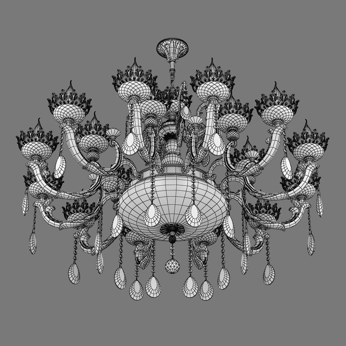 MD 89325-12-6-3 Osgona Chandelier 3D model_6