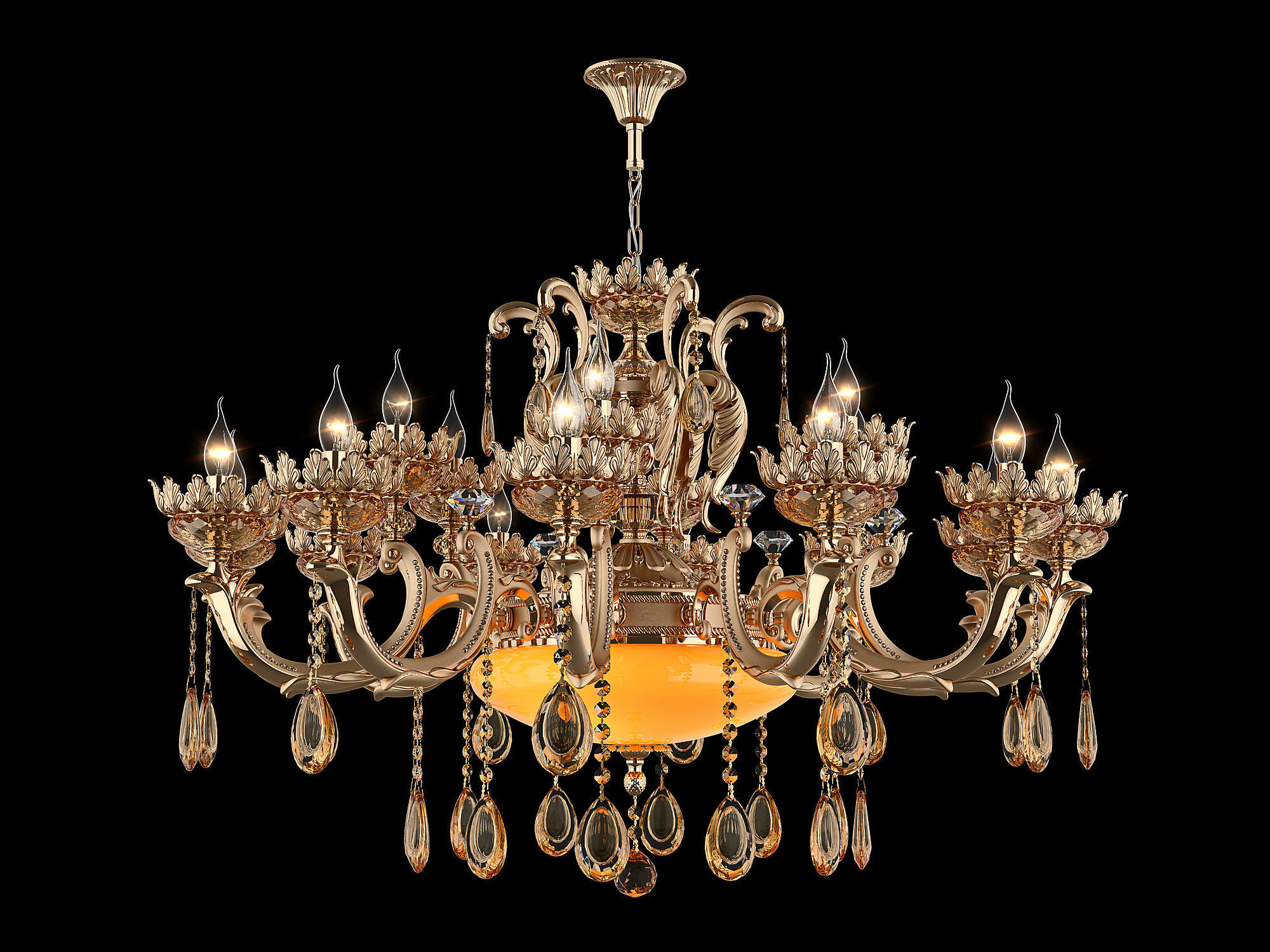MD 89325-12-6-3 Osgona Chandelier 3D model_2