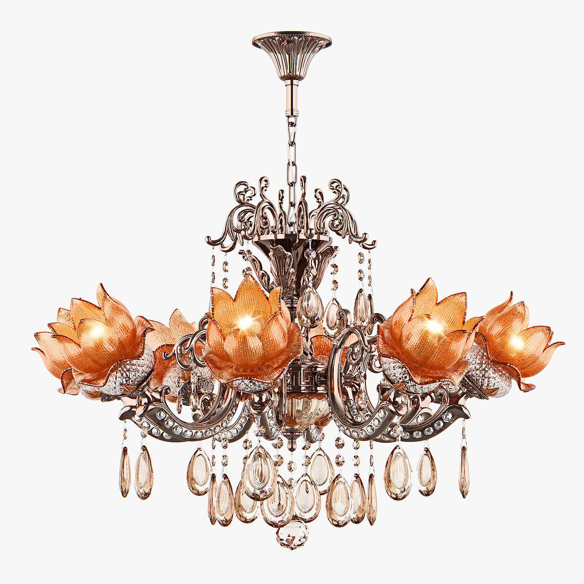 MD 89320-8 Osgona Chandelier 3D model_11