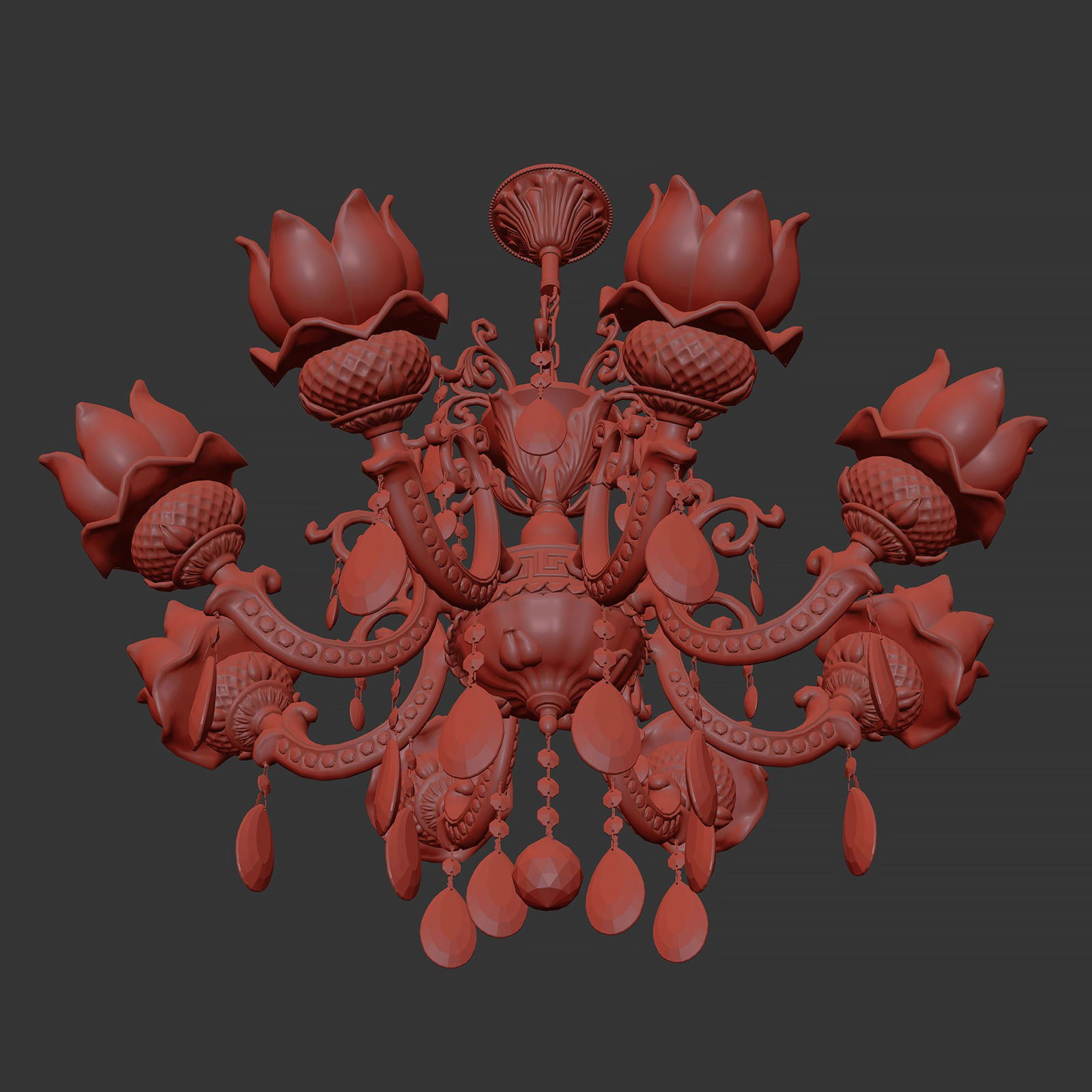 MD 89320-8 Osgona Chandelier 3D model_9