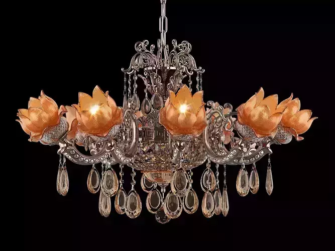 MD 89320-10-2 Osgona Chandelier 3D model