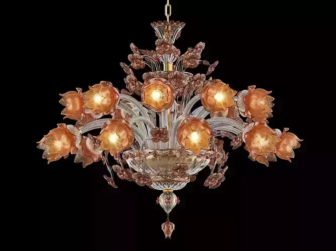 MD 89310-10-10 Osgona Chandelier 3D model