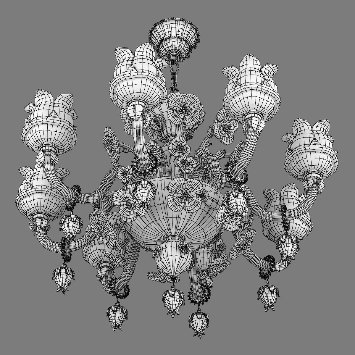 MD 89268-8 Osgona Chandelier 3D model_6