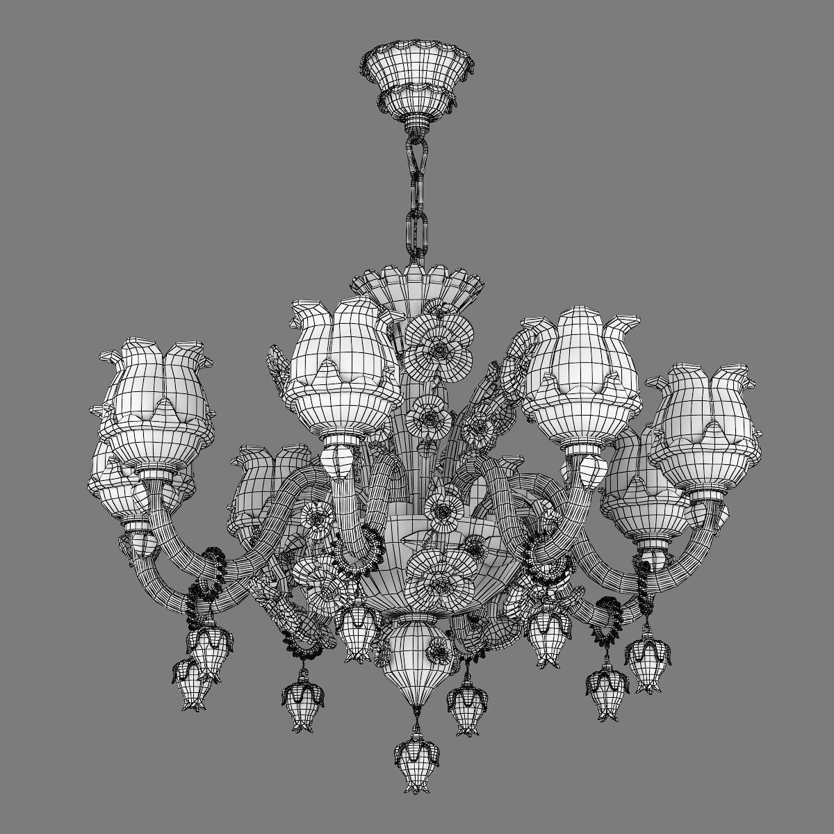 MD 89268-8 Osgona Chandelier 3D model_5