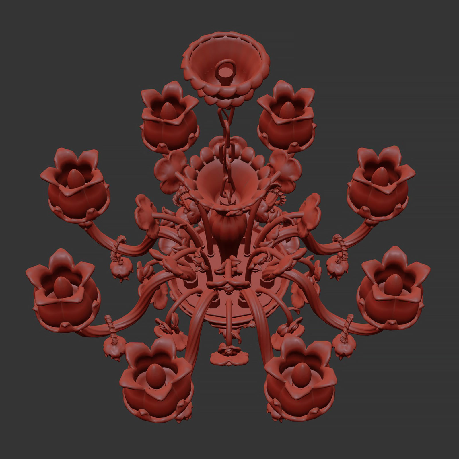 MD 89268-8 Osgona Chandelier 3D model_10