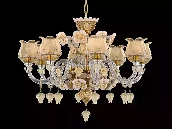 MD 89268-8 Osgona Chandelier 3D model