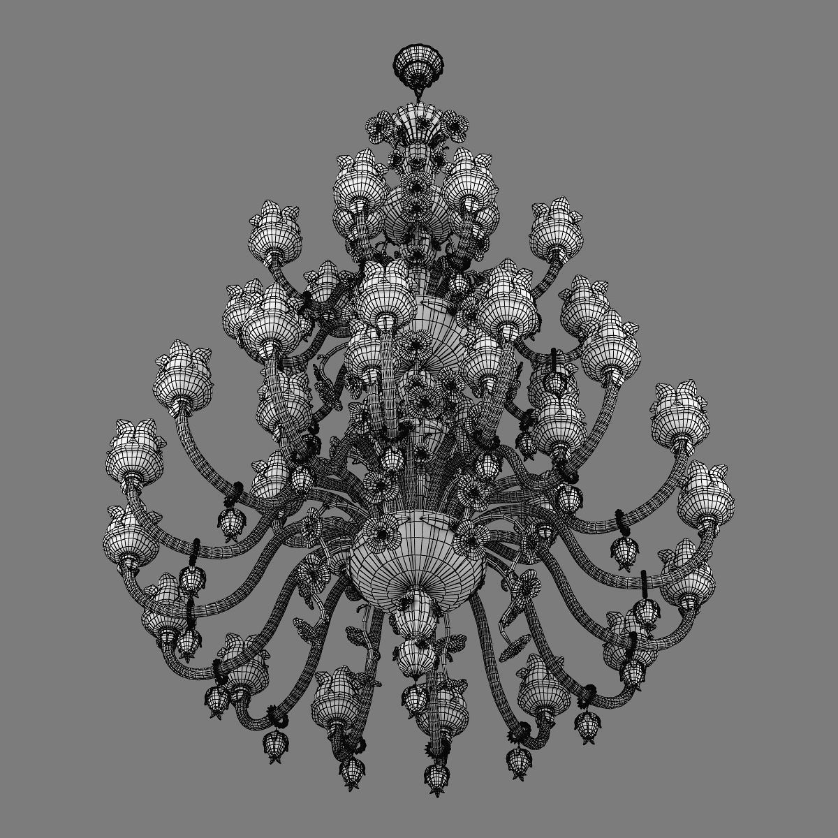 MD 89268-39 Osgona Chandelier 3D model_6