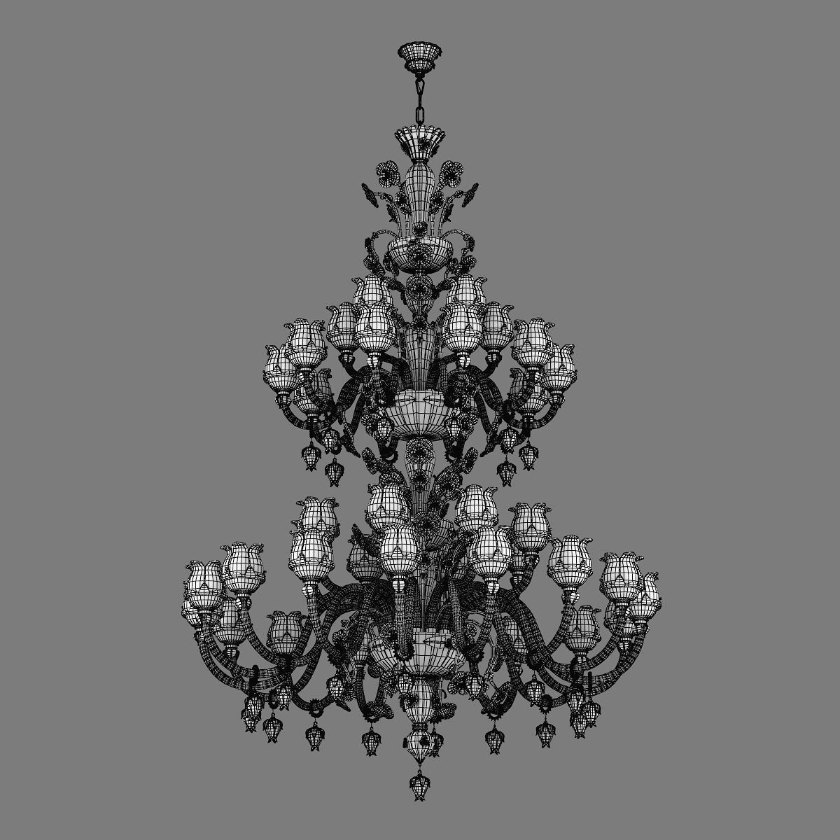 MD 89268-39 Osgona Chandelier 3D model_5
