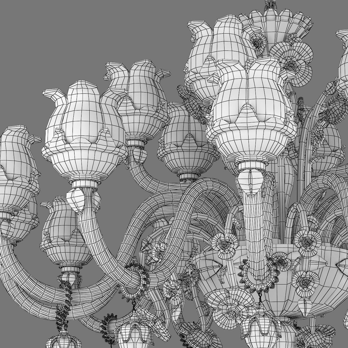 MD 89268-12-6 Osgona Chandelier 3D model_7