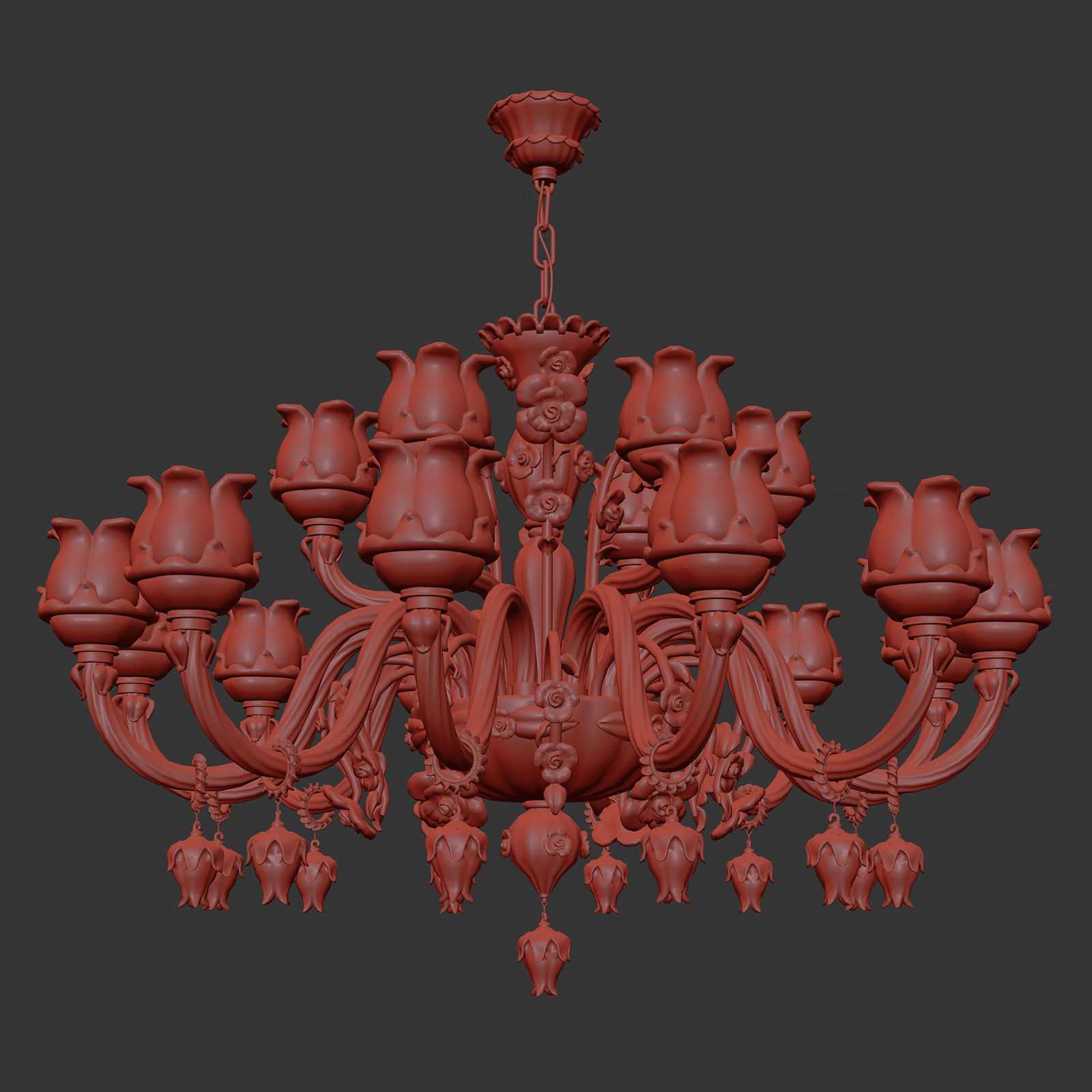 MD 89268-12-6 Osgona Chandelier 3D model_8